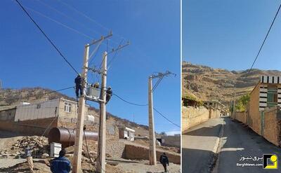 بهینه سازی شبکه برق رسانی در ۳ روستای چهارمحال و بختیاری