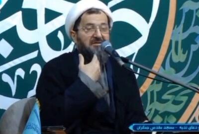 درگیری لفظی فردی با یک روحانی روی آنتن زنده