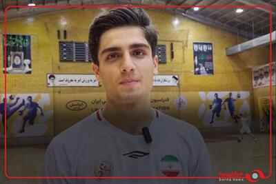 صابر حیدری: هندبالیست نمی‌شدم سراغ شیمی می‌رفتم
