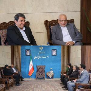 دیدار معاون پیشین رئیس‌جمهور با استاندار کرمان