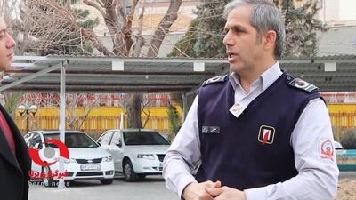 خودروی پراید در آتش سوخت/ انفجاری در قلهک تهران رخ نداده است