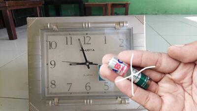 دیگه از باتری برای ساعت دیواری استفاده نکنید / ترفند کار کردن ساعت بدون باتری
