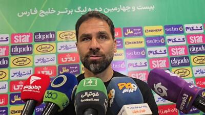 گفت و گوی رسانه‌ها با ابراهیم صادقی سرمربی سایپا پس از بازی با داماش گیلان