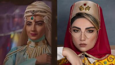 تصویر روز | تغییر چهره دیدنی سوسن سریال پایتخت و نجلا سریال نجلا | گلی شی