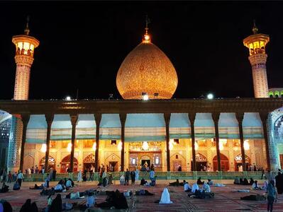 یک میلیون زائر به حرم شاهچراغ(ع) مشرف شدند