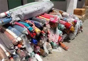 کشف بیش از 16 تن پارچه قاچاق در شهرستان ساوه