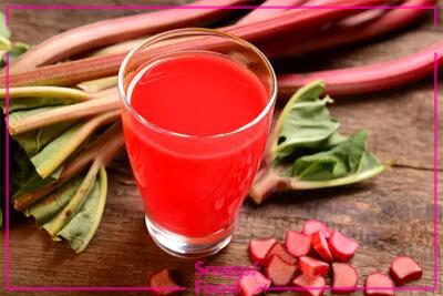 طرز تهیه شربت ریواس قرمز