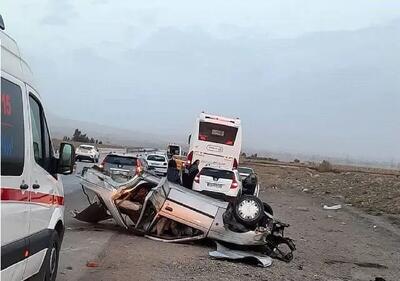 مرگ ۱۴ نفر در تصادفات نوروزی جاده‌های کرمانشاه