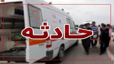 ۲ معلم در تصادف مجروح شدند