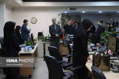 تسلیت حضوری معاون فرهنگی جهاددانشگاهی به ایسنا