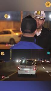 ببینید؛ رانندگی دیوانه‌وار راننده مست با پراید!