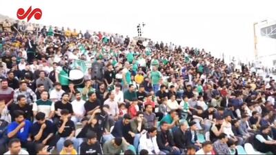 گرامیداشت یاد مرحوم «رضا کاظمیان» توسط هواداران خیبر