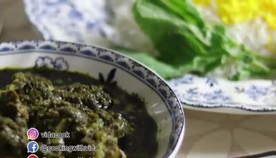 طرز تهیه خورش ریواس بهاری خوشمزه و مجلسی