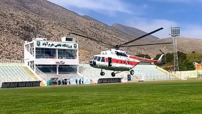 واکنش مدیرعامل باشگاه خیبر به جنجال استفاده از بالگرد هلال احمر