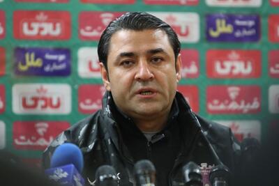 فاضلی: بازیکنان با آه و افسوس به رختکن آمدند