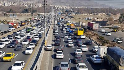 ثبت تردد ۴۵.۷ میلیون وسیله نقلیه در محور‌های برون‌شهری در نوروز