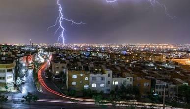 پیش‌بینی وزش باد شدید و رگبار پراکنده در البرز