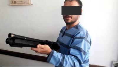 دستگیری قاتل و کشف سلاح در شیراز