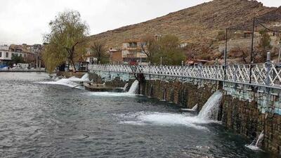 سراب روانسر کرمانشاه جان گرفت