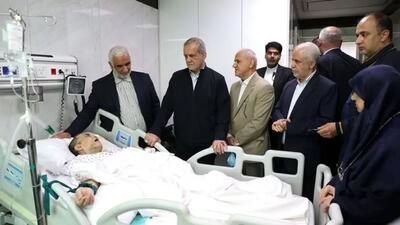  عیادت پزشکیان  از مجتبی رحماندوست