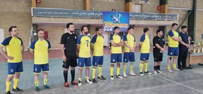 تیم فوتسال شرکت گاز قزوین قهرمان مسابقات جام رمضان شد