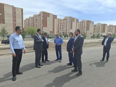 شهردار محمدیه از پارک ساحلی در دست احداث مهرگان بازدید کرد