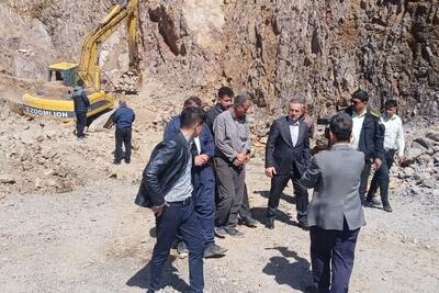 دستور رئیس کل دادگستری استان آذربایجان غربی به رئیس دادگستری مهاباد برای بررسی علت ریزش معدن سنگ باریت مهاباد