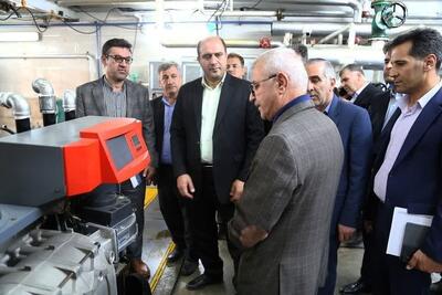 معاون استاندار از شرکت شوفاژ کار تاکستان بازدید کرد