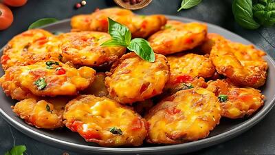 دستور پخت غذای خوشمزه و آسان با گوجه گیلاسی و پنیر فتا!