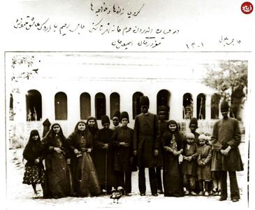 عکس/ ناصرالدین شاه از زنان اندرونی و خواجه‌ها ۱۴۲ سال پیش | اقتصاد24