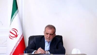 دستور فوری پزشکیان به وزیر صمت درباره حادثه معدن