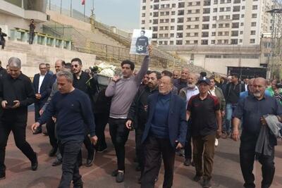 مراسم تشییع پیکر فرامرز ظلی برگزار شد