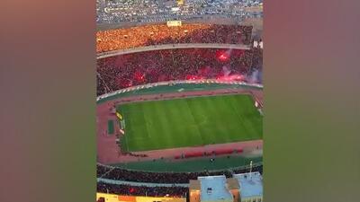 واکنش صفحه ۴۳۳ در اینستاگرام به حضور پرتعداد هواداران در بازی تراکتور - استقلال