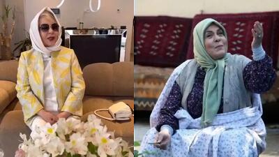 تصویر روز | تغییر چهره «پوراندخت مهیمن» در نقش سیمین مادر محبوبه سریال کیمیا - گلی شی