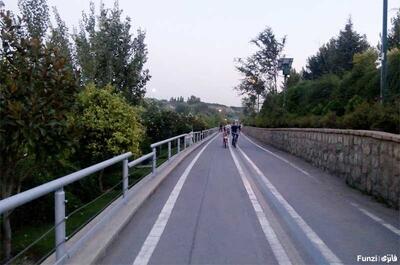دوچرخه سواری در بوستان های جنگلی تهران چقدر آب می خورد؟