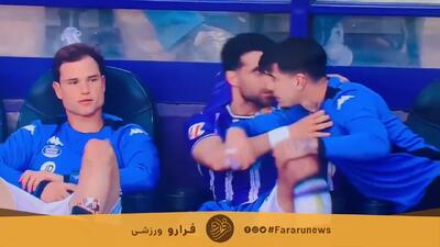 ببینید؛ درگیری روی نیمکت وایادولید