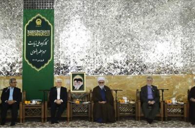 برگزاری کارگروه ملی زیارت با حضور معاون اول رئیس جمهور در مشهد