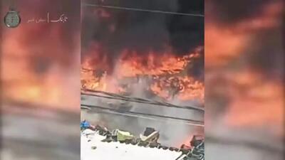 شهادت فرمانده توپخانه حزب‌الله لبنان + فیلم