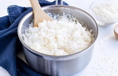 علت خمیر شدن برنج کته چیست ؟ روش حل این مشکل