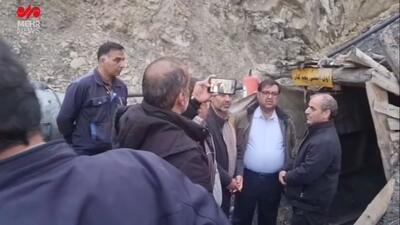 نخستین فیلم از معدن حادثه دیده دامغان