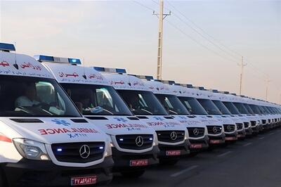 سازمان اورژانس: ۲۰۰۰ دستگاه آمبولانس در سال جدید خریداری می‌شود