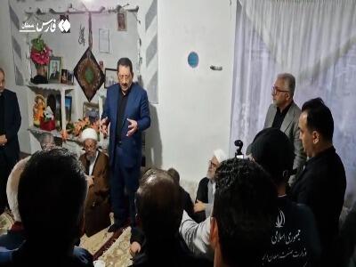 دیدار وزیر صمت با خانواده‌های جانباختگان معدن دامغان