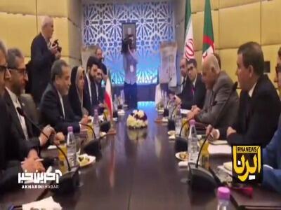 هیات‌های سیاسی ایران و الجزایر دیدار و گفت‌وگو کردند