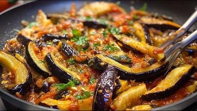 طرز تهیه یک غذای جدید با «بادمجان» به روش آشپز مشهور ایتالیایی (فیلم)
