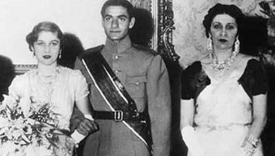 ورود ملکه نازلی مادر فوزیه به ایران (عکس)