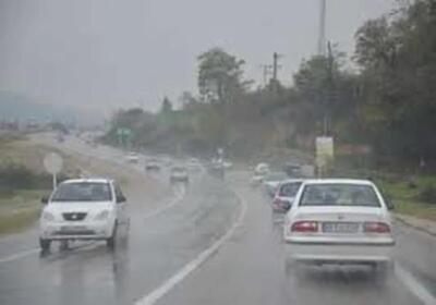 بارش باران در ۵ استان کشور