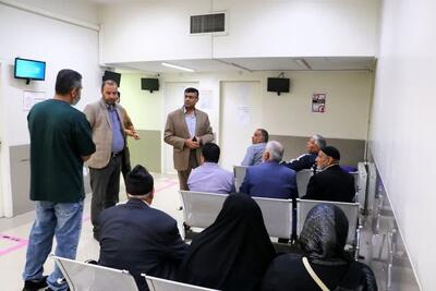 بازدید سرزده سرپرست فرماندار بویین زهرا از درمانگاه تامین اجتماعی