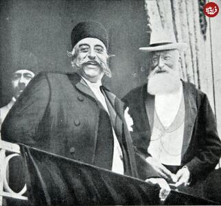 عکس/ قاب دیده نشده از مظفرالدین شاه در کنار شاه لئوپولد دوم ۱۲۴ سال پیش در بلژیک | اقتصاد24