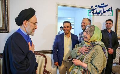 عکس/ دیدار مرضیه برومند با خاتمی به مناسبت سال جدید | اقتصاد24