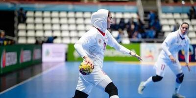 همگروهی تیم هندبال دختران ایران با قهرمان آسیا